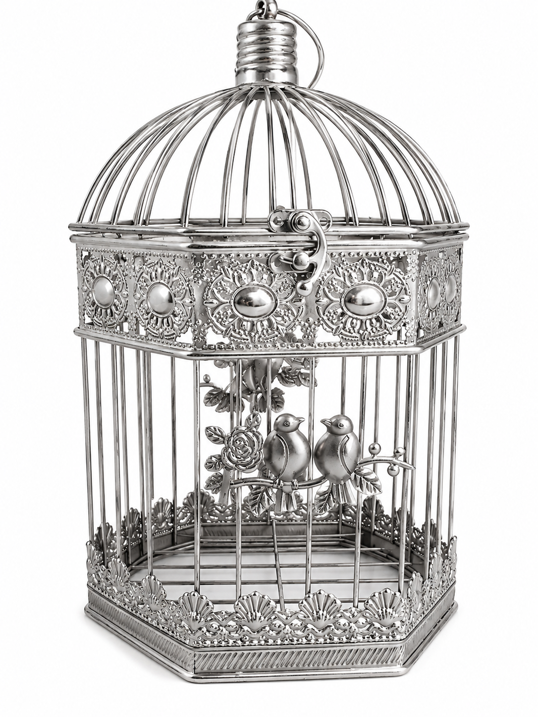 Cage: Octagonal - Silver