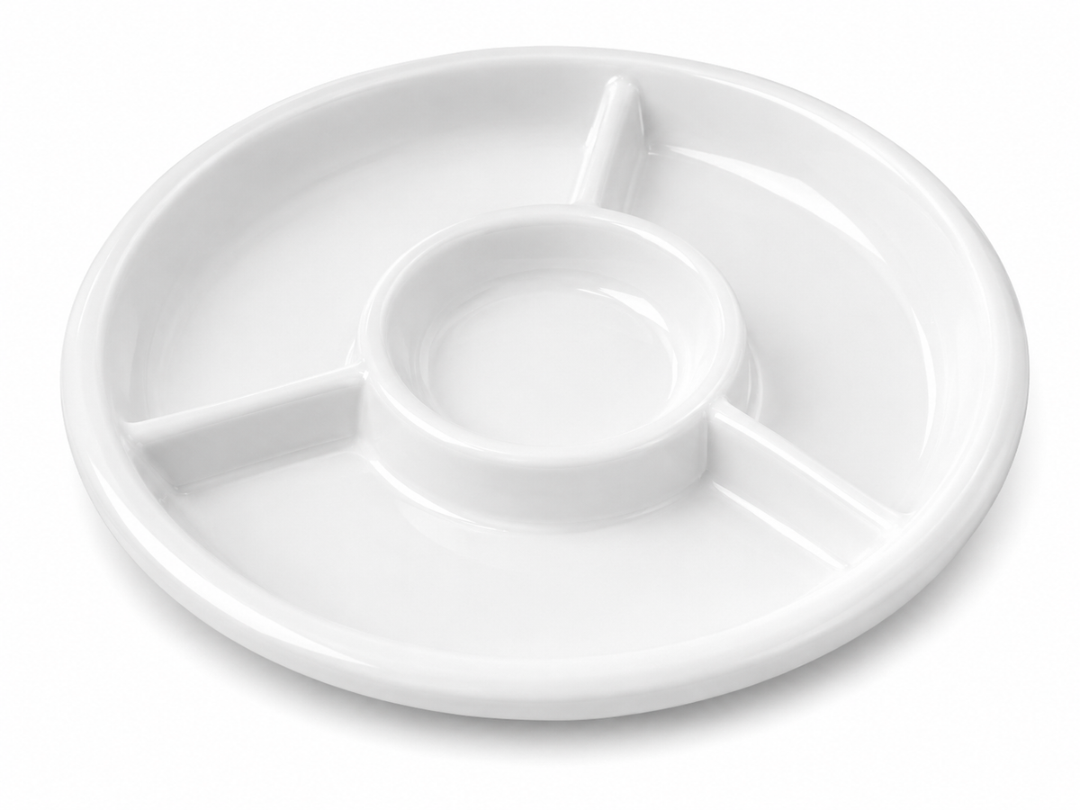 Platters: Salad / Chip 'n Dip (4 Divisions)