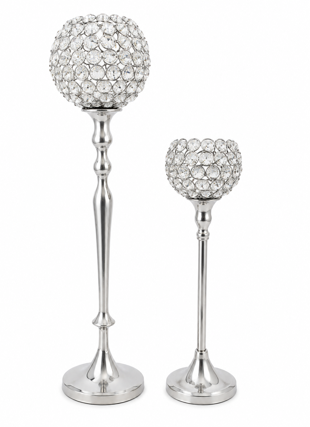Crystal Ball Candle Stand - Large