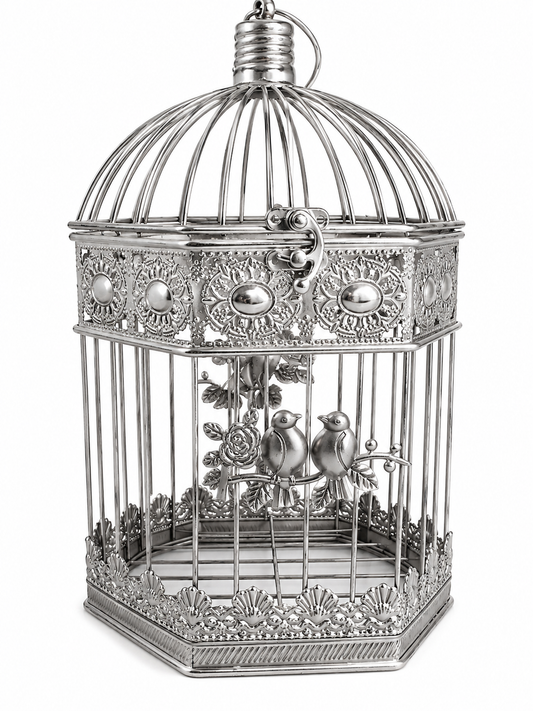 Cage: Octagonal - Silver