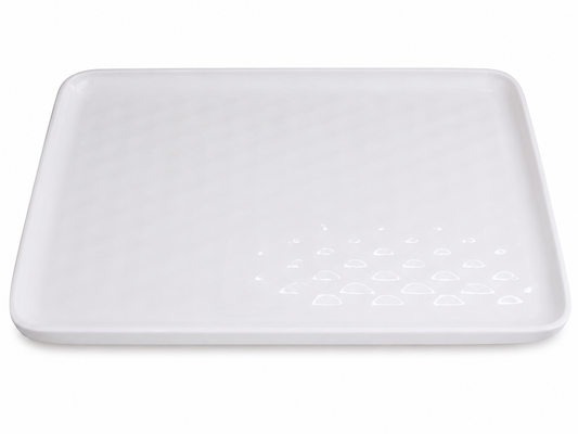 Platters: Melamine (White) Rectangle - Small