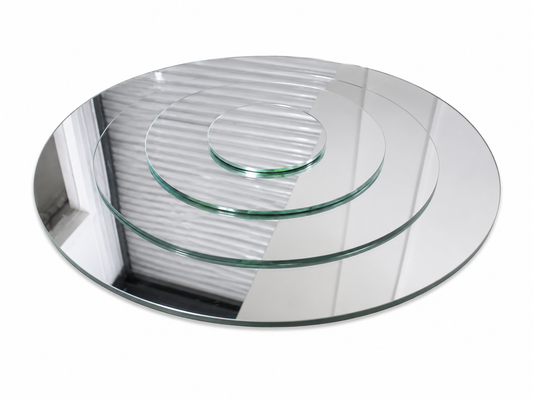Mirror: Round  - Large - Beaded