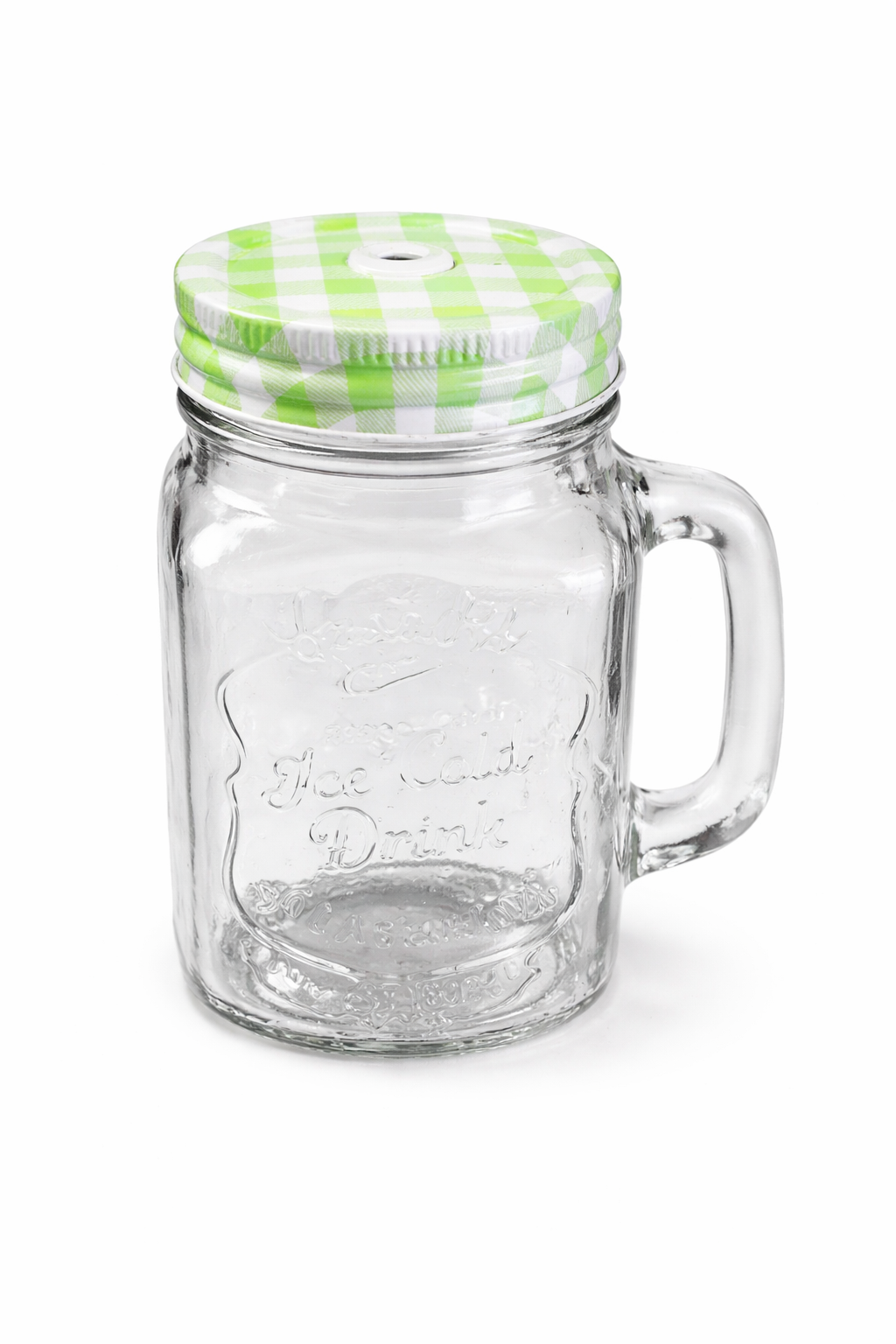 Mason Drinking Jar with Lid