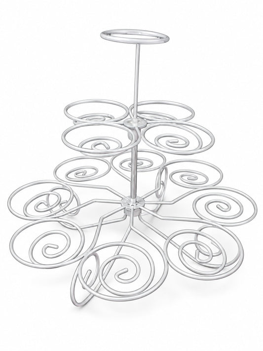 Small metal wire cupcake stand for hire