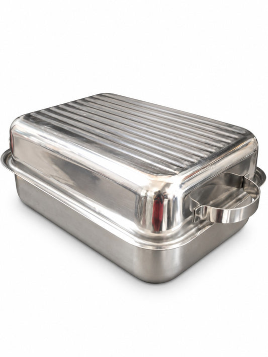 Double stainless steel roaster for hire